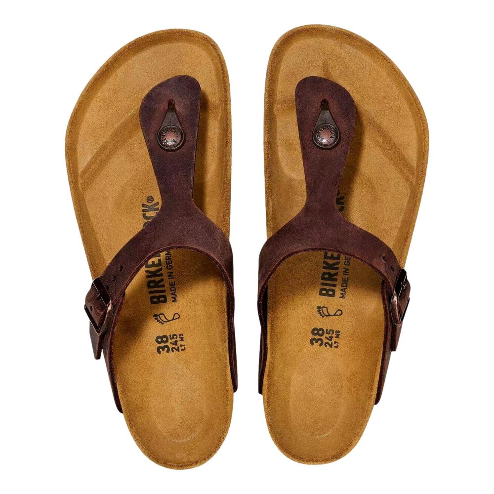 Birkenstock Gizeh Leoi Brown 40 - side b
