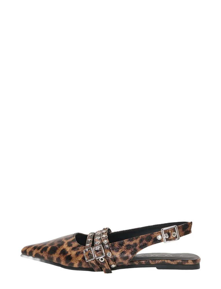 ONLY Onlaura 7 Pu Hardware Slingback Ballerin   Brown   40 - main photo