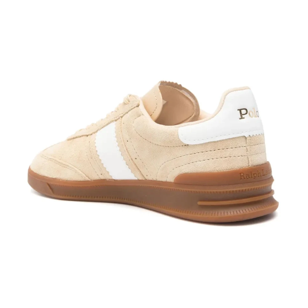 Ralph Lauren Polo Dame Sko Beige 34 EU - side a