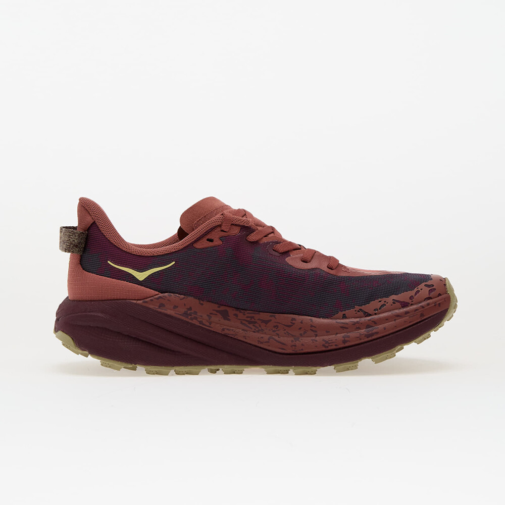 Hoka Women"s Speedgoat 6 Rouge/Black Cherry 41 1/3 - side b