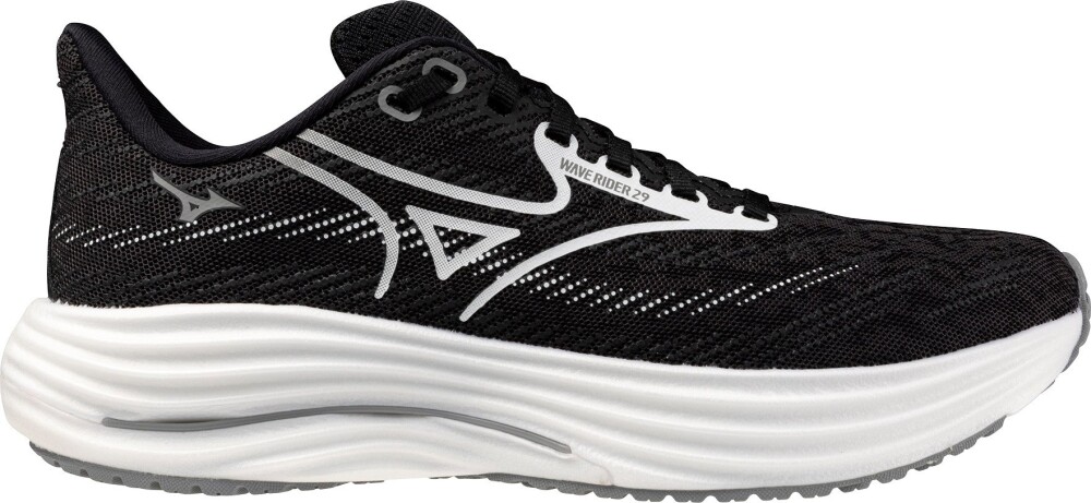 Mizuno Women"s Wave Rider 29 Black Sand/White/Black 40.5 - main photo
