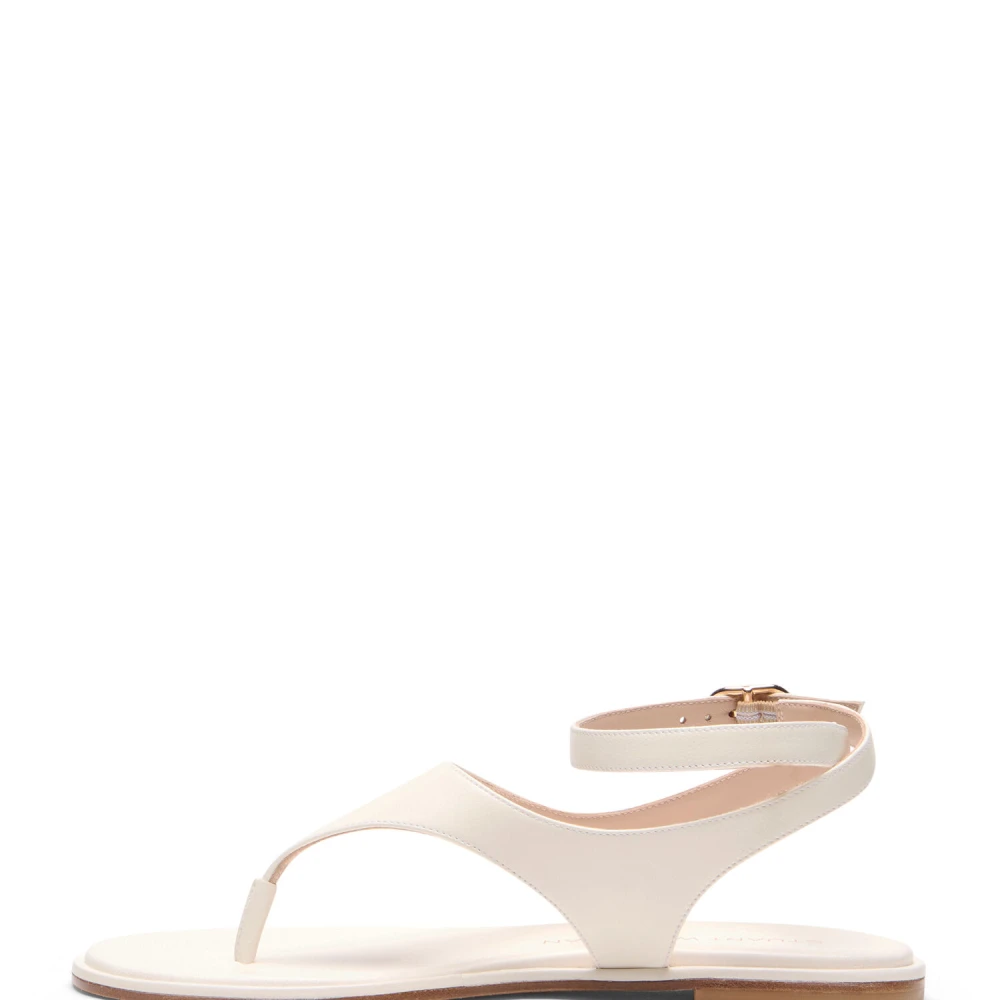 Stuart Weitzman Dame Sko Beige 38 EU, - side a