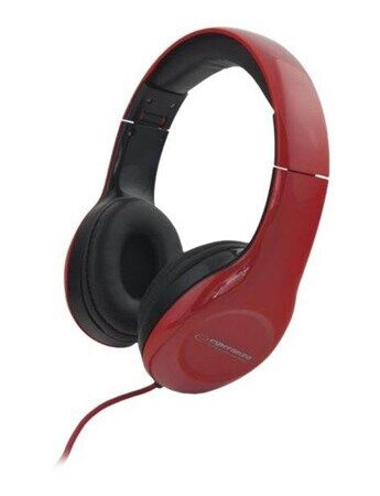 Esperanza Stereo Audio Headphones Soul Rød