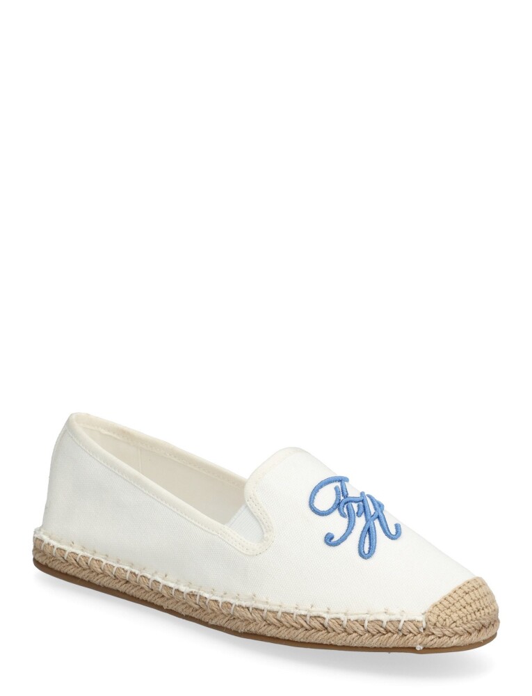 Tommy Hilfiger Th Script Summer Espadrille - White - 37 - main photo