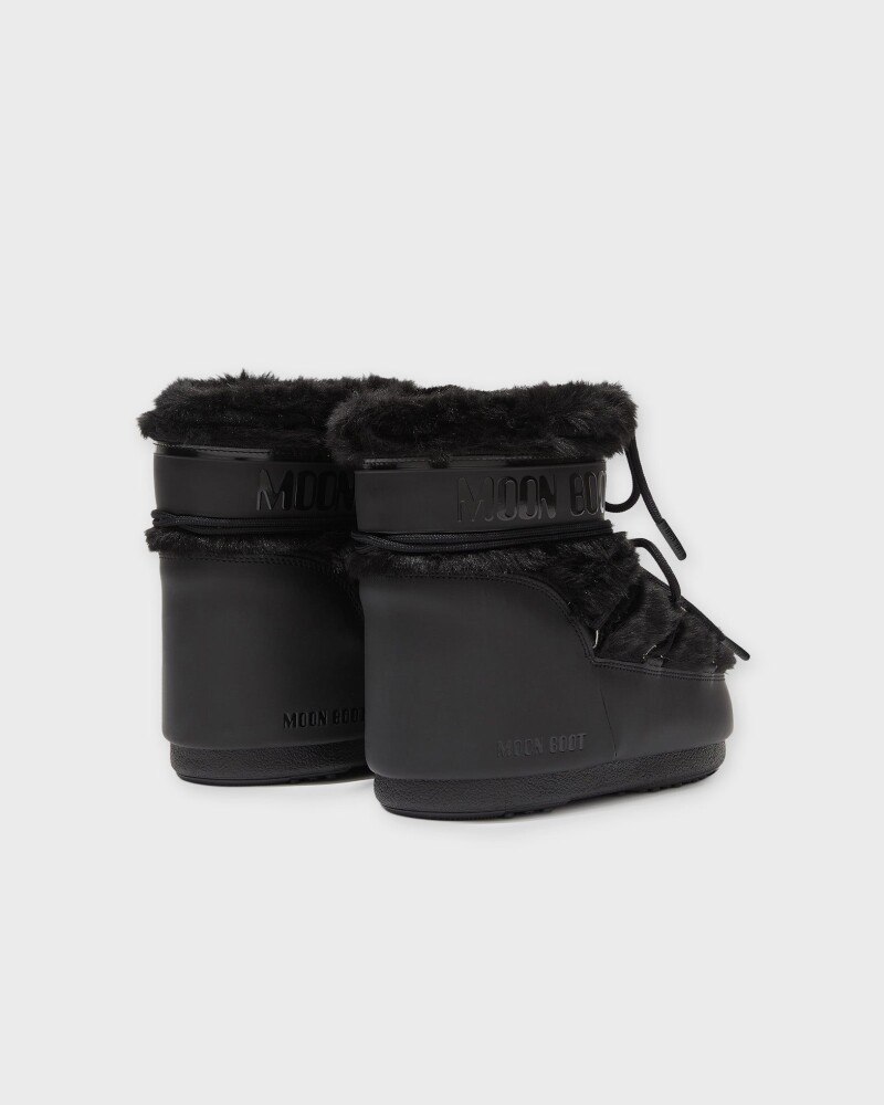 Moon Boot Icon Low Faux-Fur Black 39/41 - side a