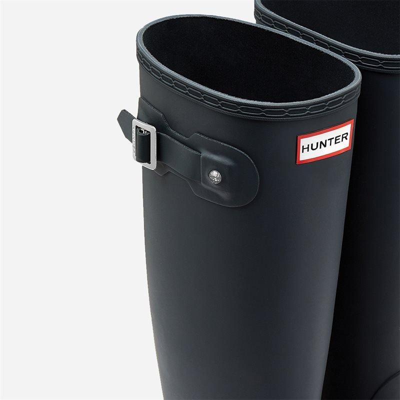 Hunter Womens Original Tall Boot Navy - side b