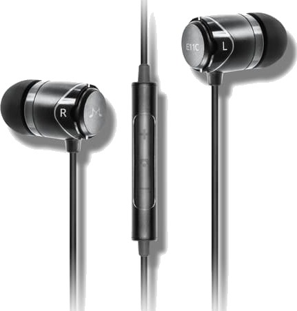 Soundmagic E11c Isolating Earphones With Mic Ørepropper 3,5 Mm Jakk Stereo