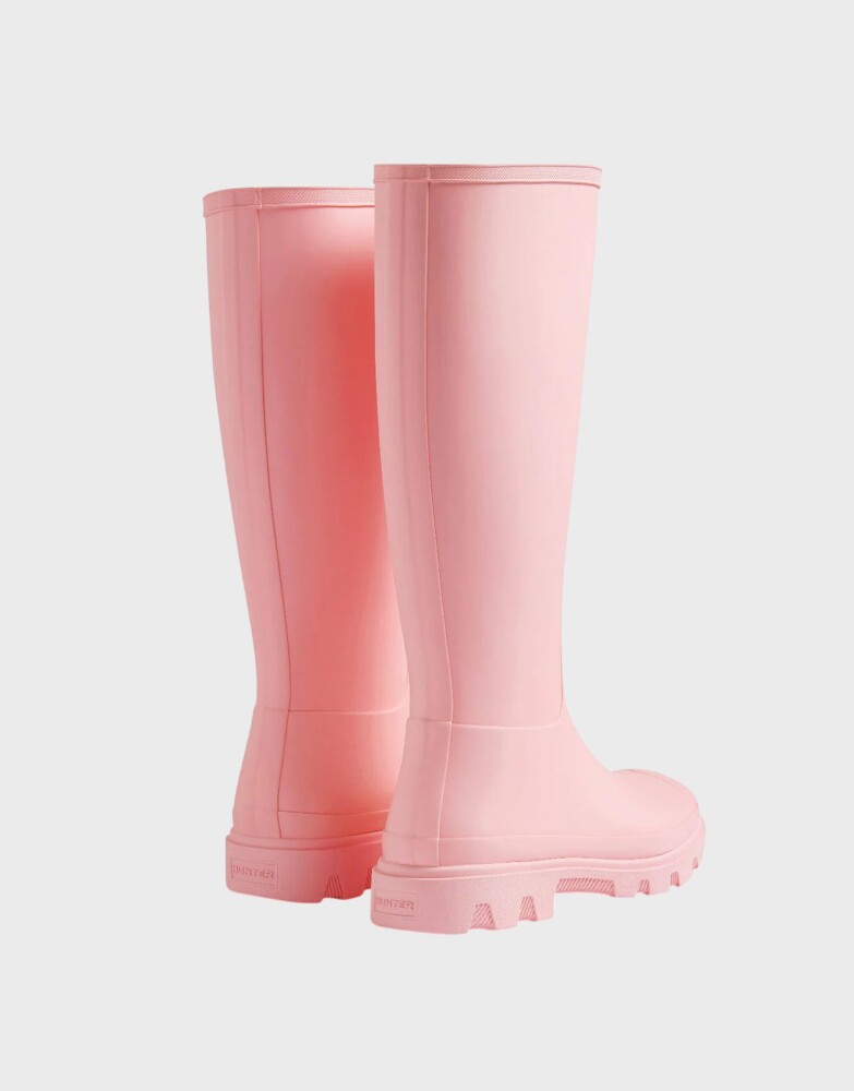 Hunter Unisex Downpour Short Boot Pink 39 - side b