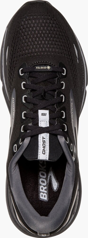 Brooks Ghost 15 GTX Dame Black/Blackened Pearl/Alloy 36.5 - side b
