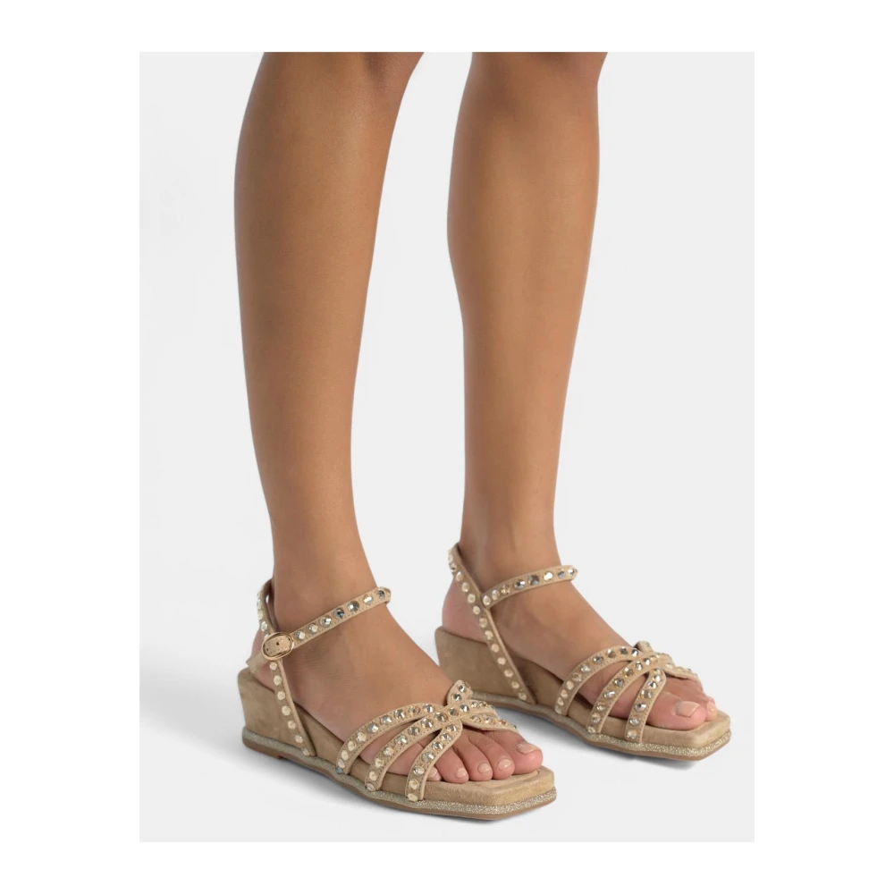 Alma EN Pena Dame Sko Beige 40 EU, - side b