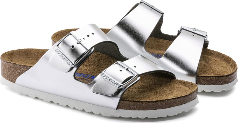 Birkenstock Women's Arizona Soft Footbed Lena Metall 38 Woman - main photo