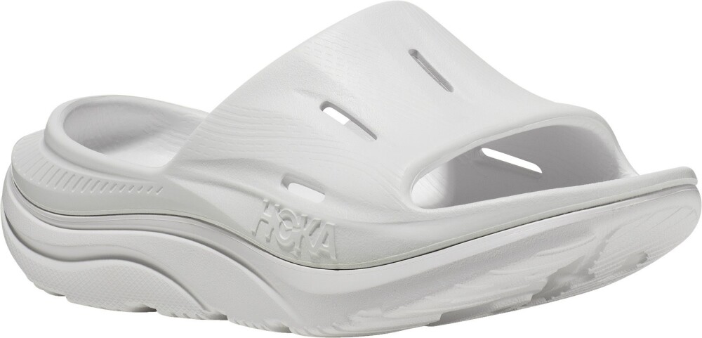 Hoka Ora Recovery Slide 3 Unisex Wwh/White/White 41 1/3 - side b