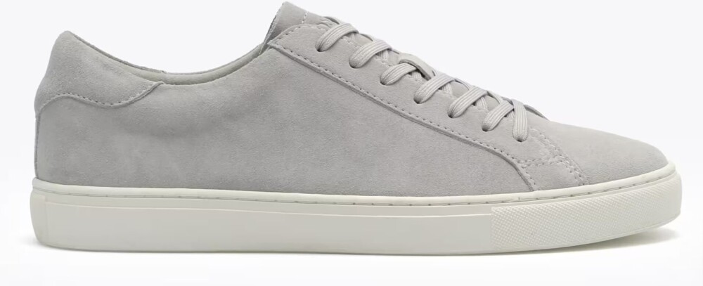 Roberto Rosso Verona Leather Suede M Light Grey Grå storrelse 45 male - main photo