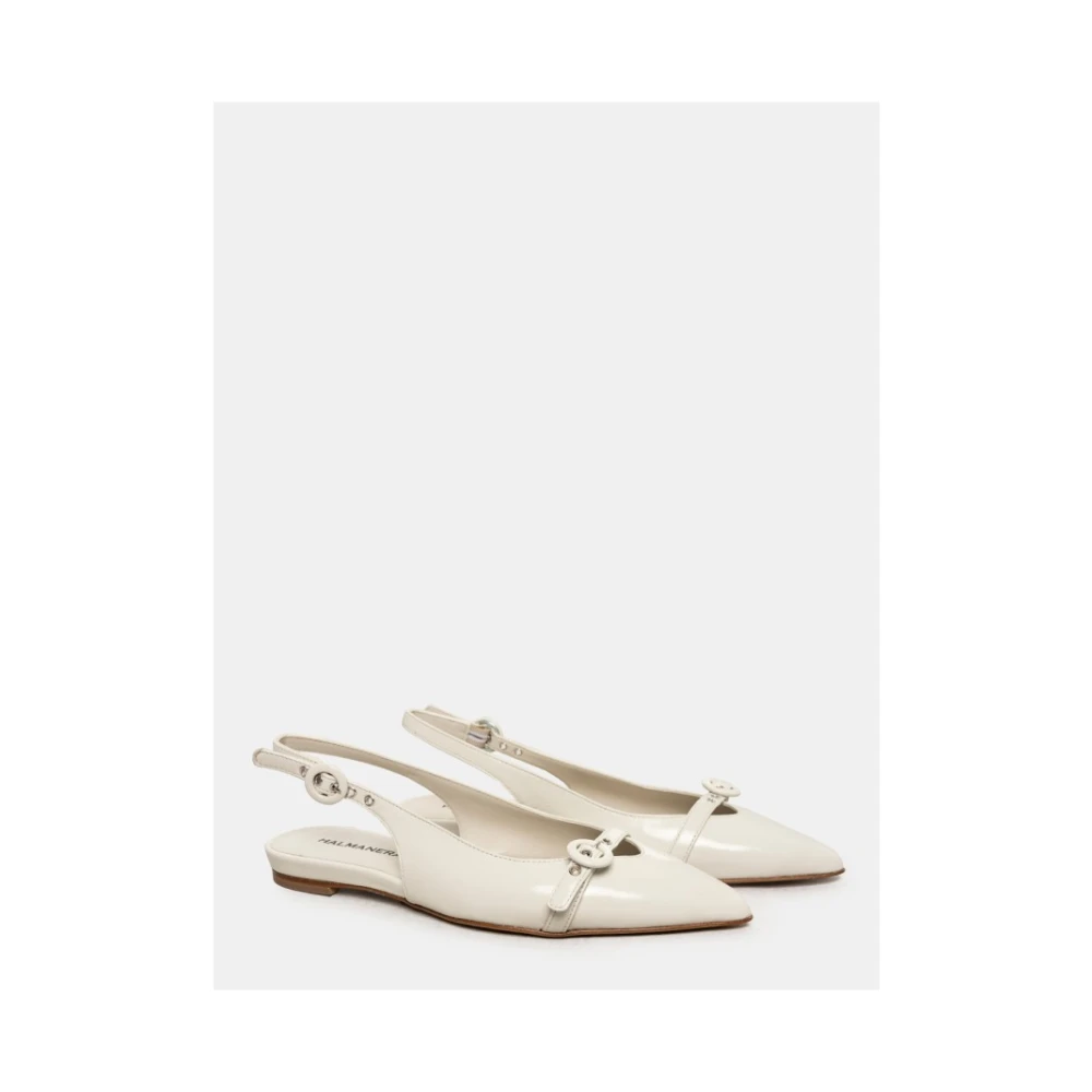 Halmanera Dame Sko Beige 37 EU, - side b