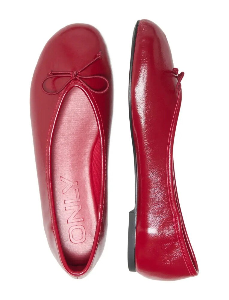 ONLY Onladriana 1 Basic Pu Ballerina   Red   37 - main photo