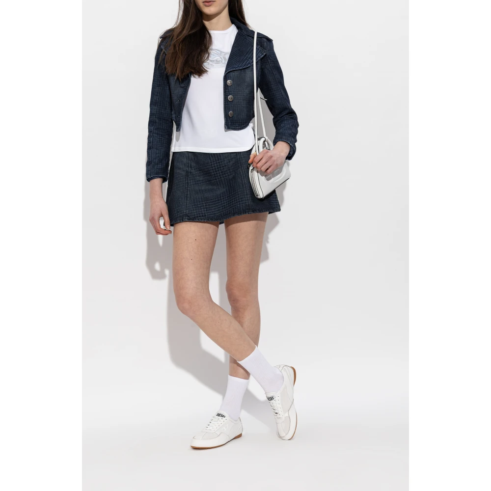 Diesel Dame Sko Hvit 35 EU, - side b