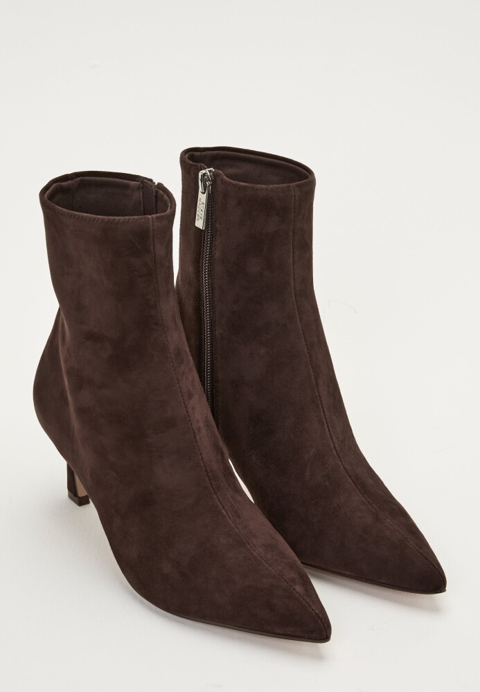 Steve Madden Lulah Leather Ankle Boots - side a