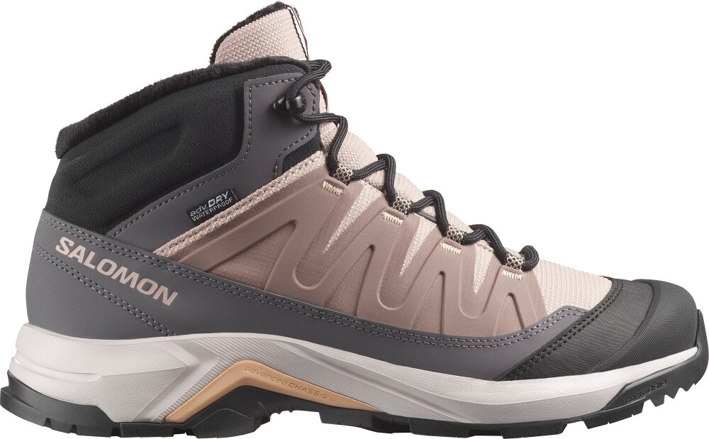 Salomon Women's X Adventure Coldrush Waterproof Etherea / Iron / Mahogany Rose 37 1/3 - main photo