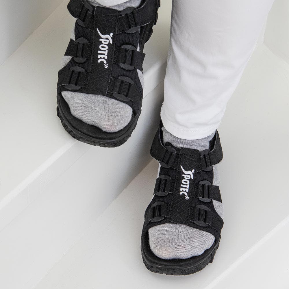 Spotec Original sandal, sort - Str. 44 - side a