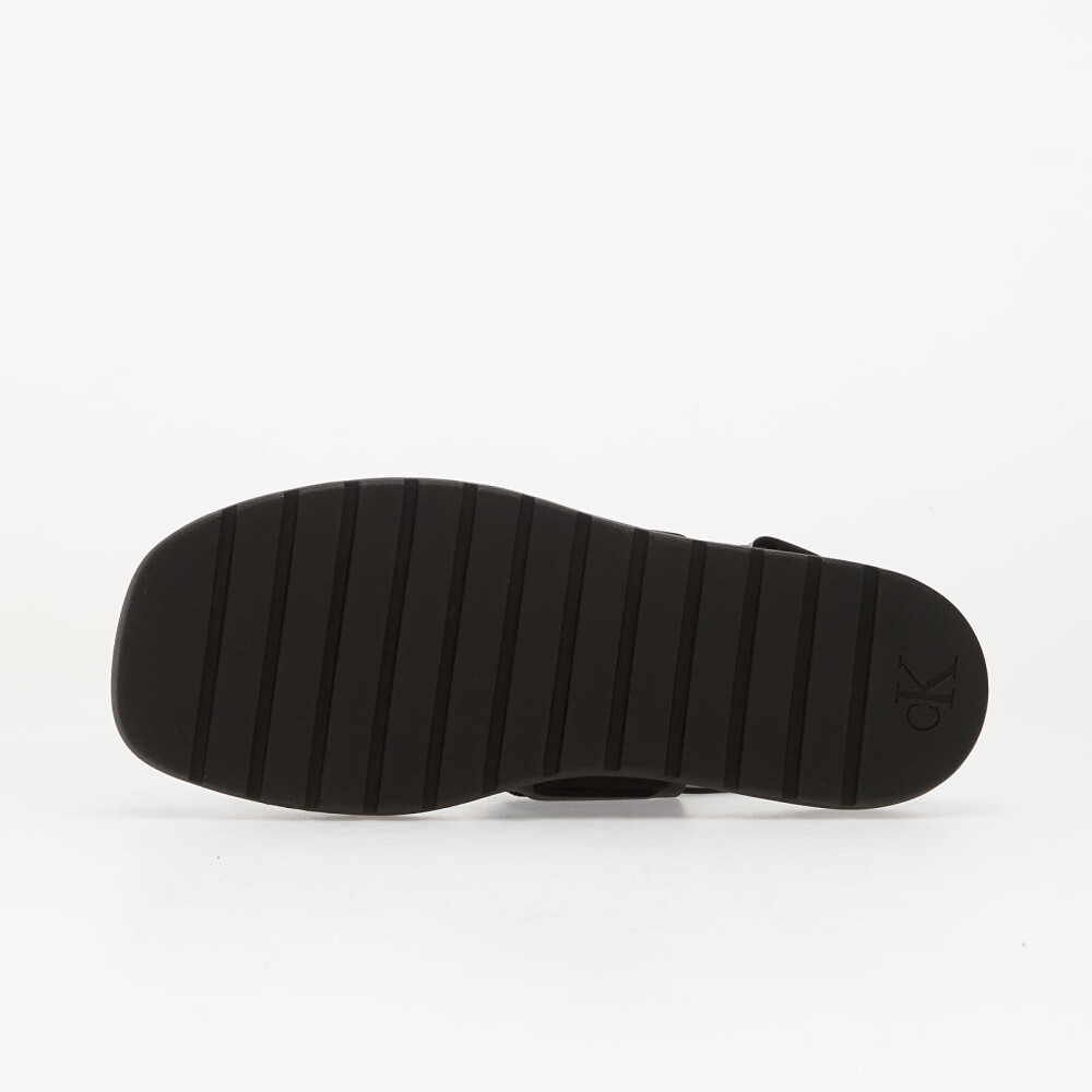 Calvin Klein Sq Molded Sandal Webb   Black   38 - side a