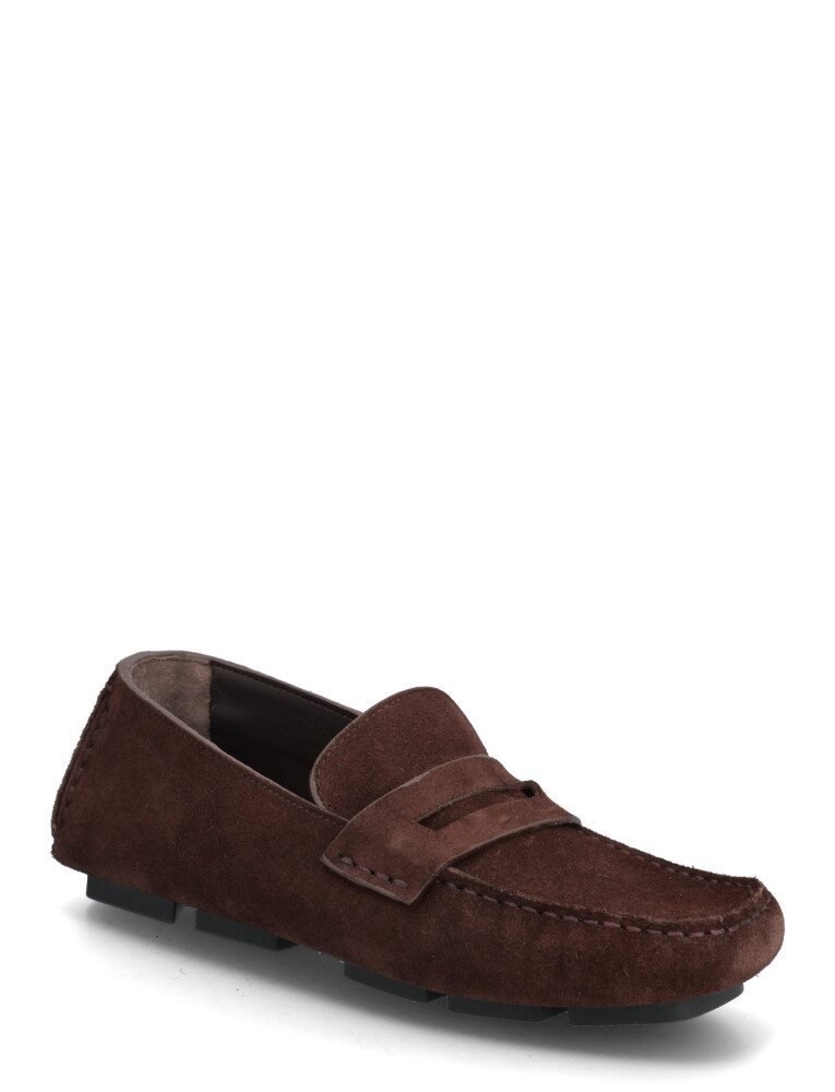 Calvin Klein Square Driver Suede   Brown   40 - main photo