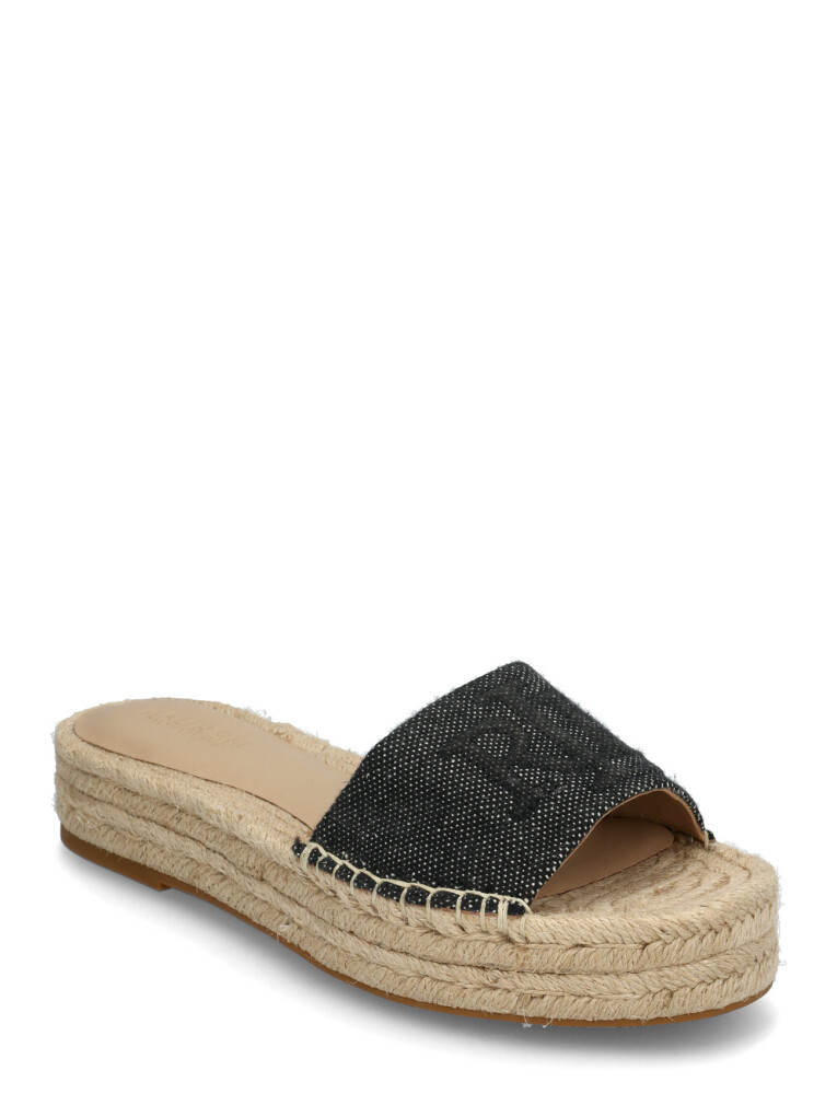 Lauren Ralph Lauren Polly Cross-Dyed Canvas Espadrille - Beige - 41 - main photo