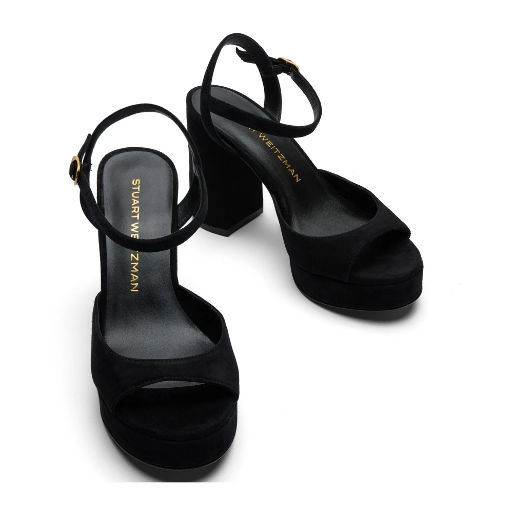Stuart Weitzman Dame Sko Svart 37 EU, - side b