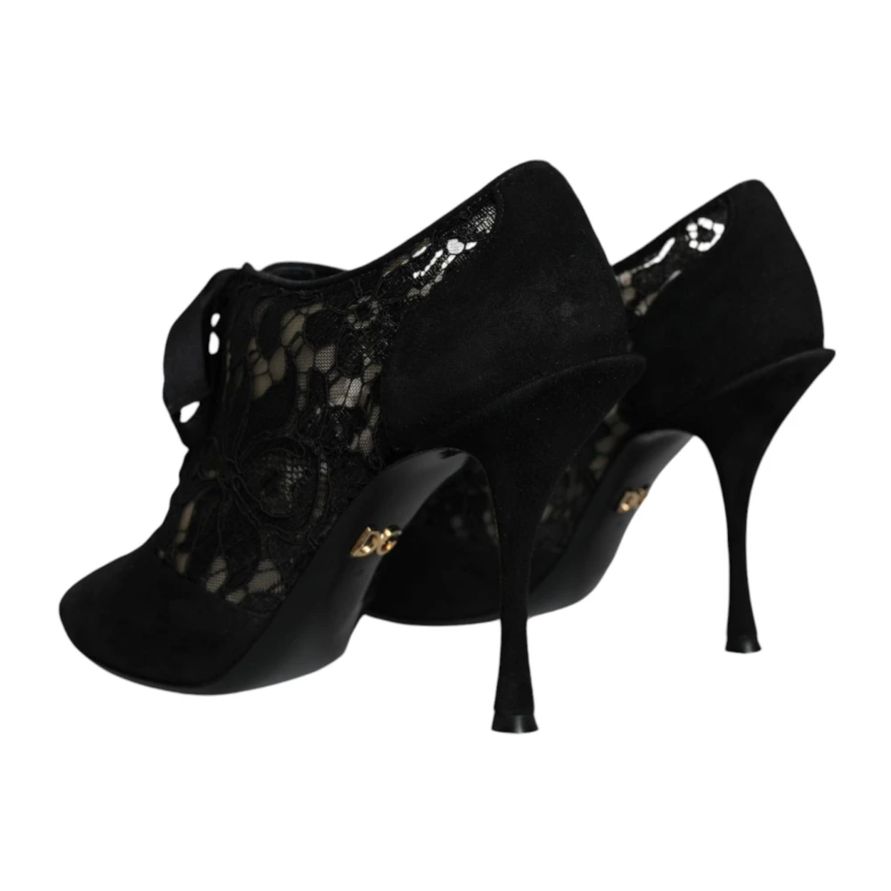 Dolce & Gabbana Dame Sko Svart 37 1/2 EU, - side b