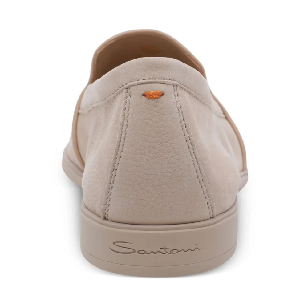 Santoni Dame Sko Beige 35 EU, - side b