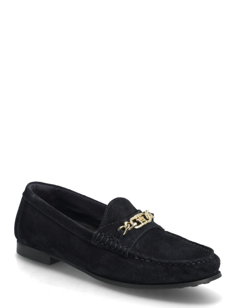 Tommy Hilfiger Th Chain Suede Loafer - Gold - 38 - main photo
