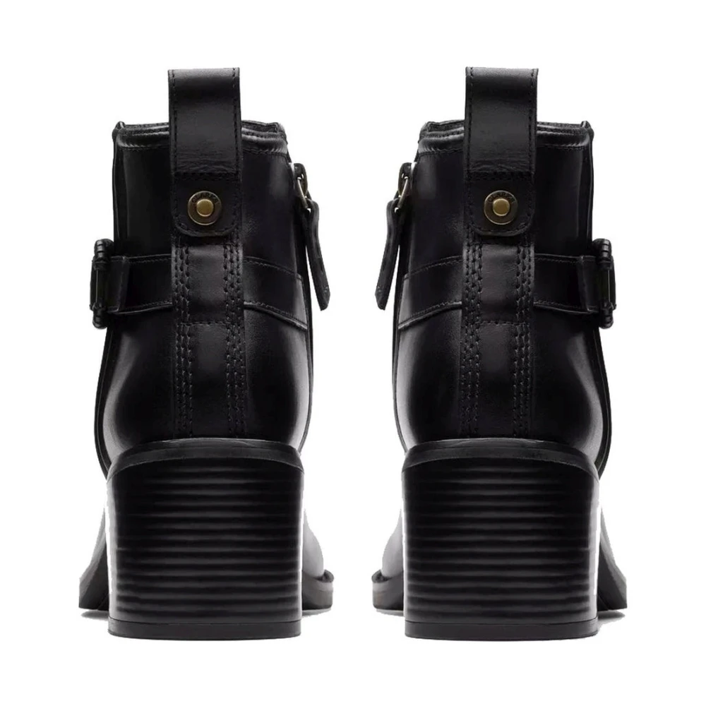 Clarks Dame Sko Svart 38 EU - side b