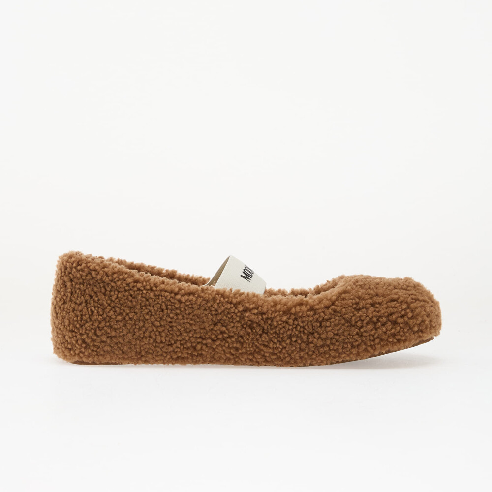 Moon Boot Mb Shearling Ballerina   Brown   36 - side b