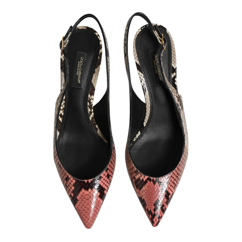 Dolce & Gabbana Dame Sko Flerfarget 38 EU, - side b