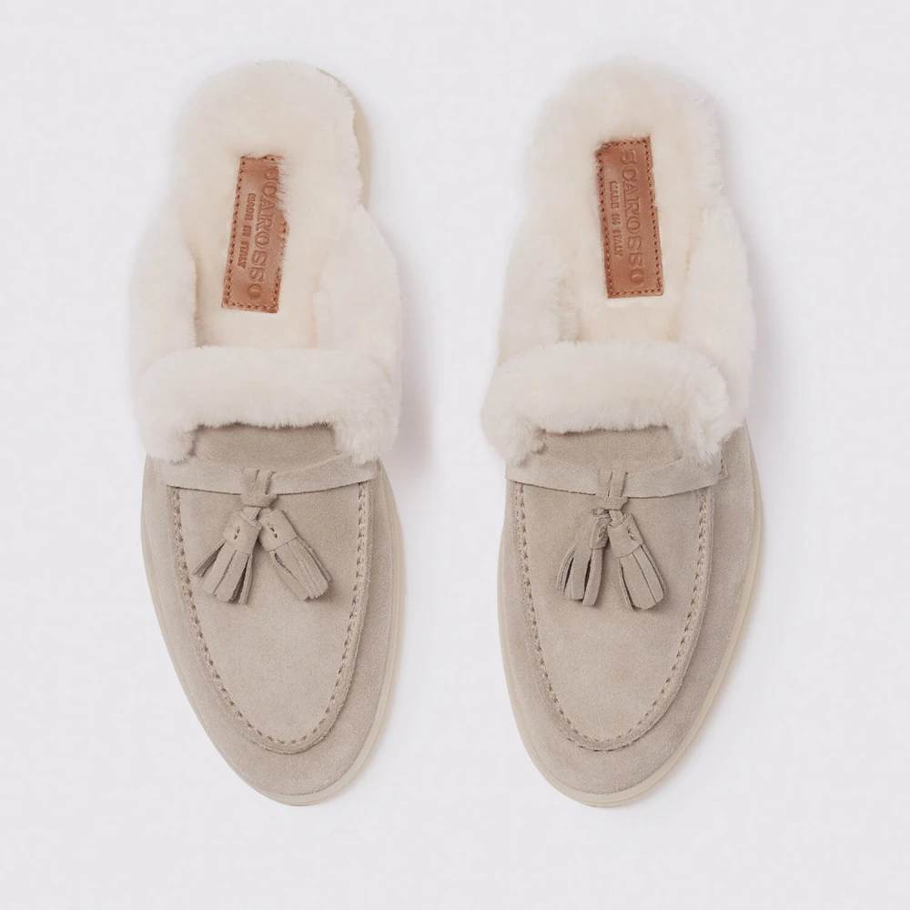 Scarosso Dame Sko Beige 36 EU, - side b