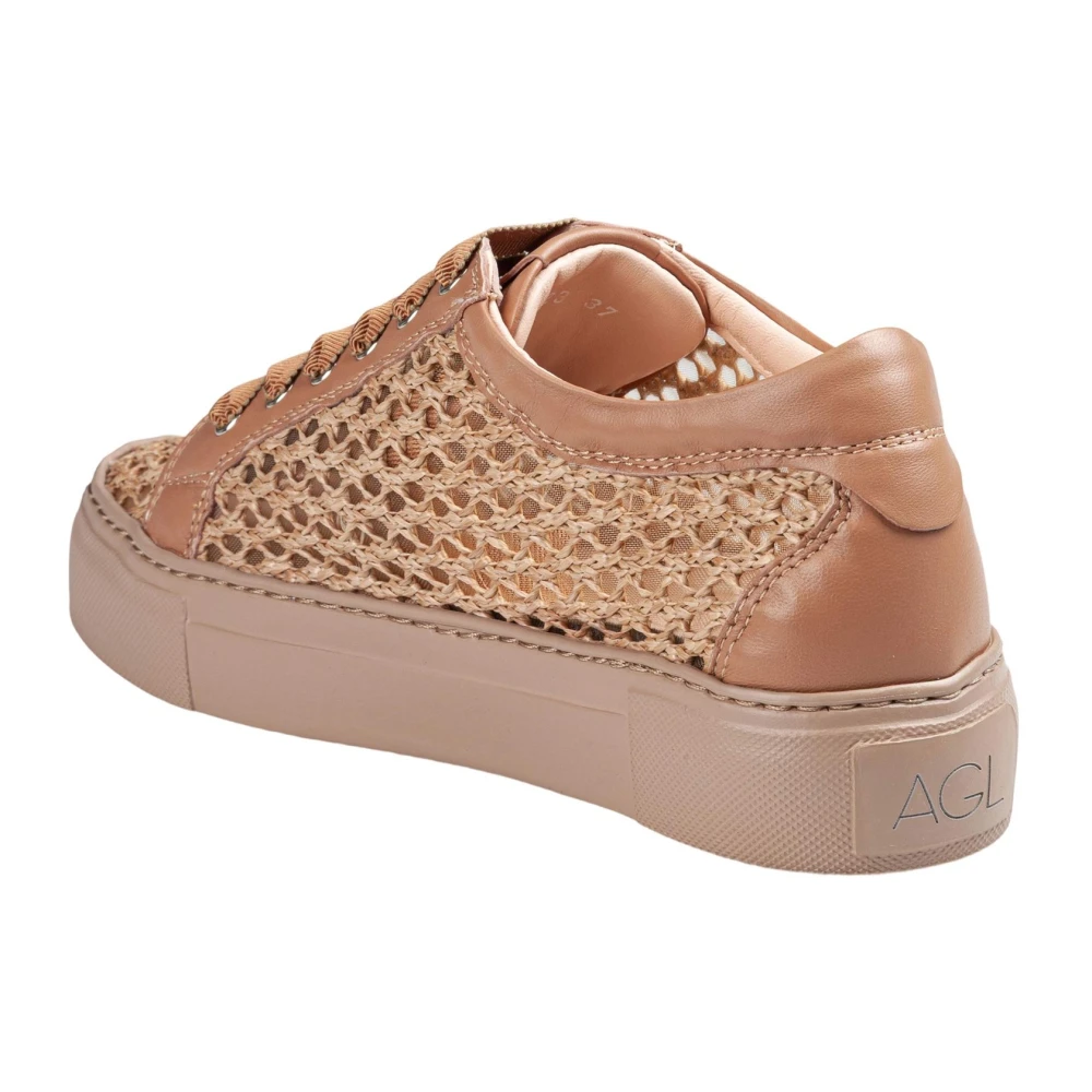 AGL Dame Sko Brun 37 EU, - side a