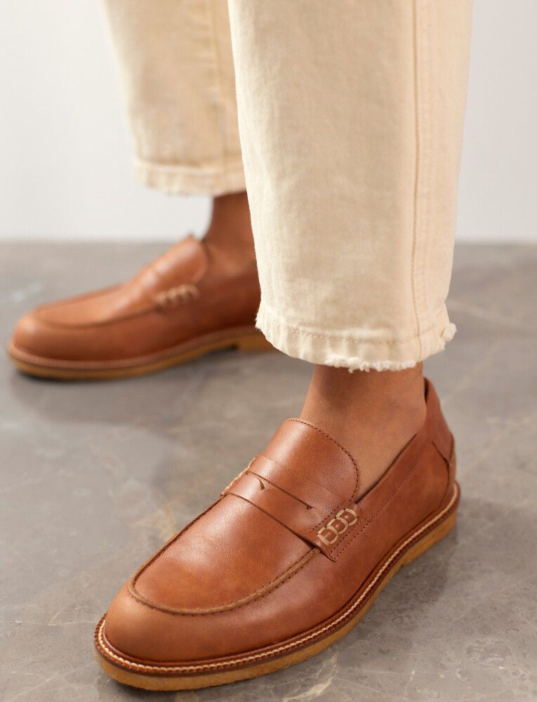 ANGULUS Loafer   Brown   39 - main photo