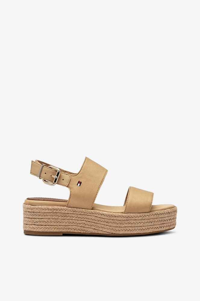 Tommy Hilfiger Sandaler Mid Wedge Sandal Beige - main photo