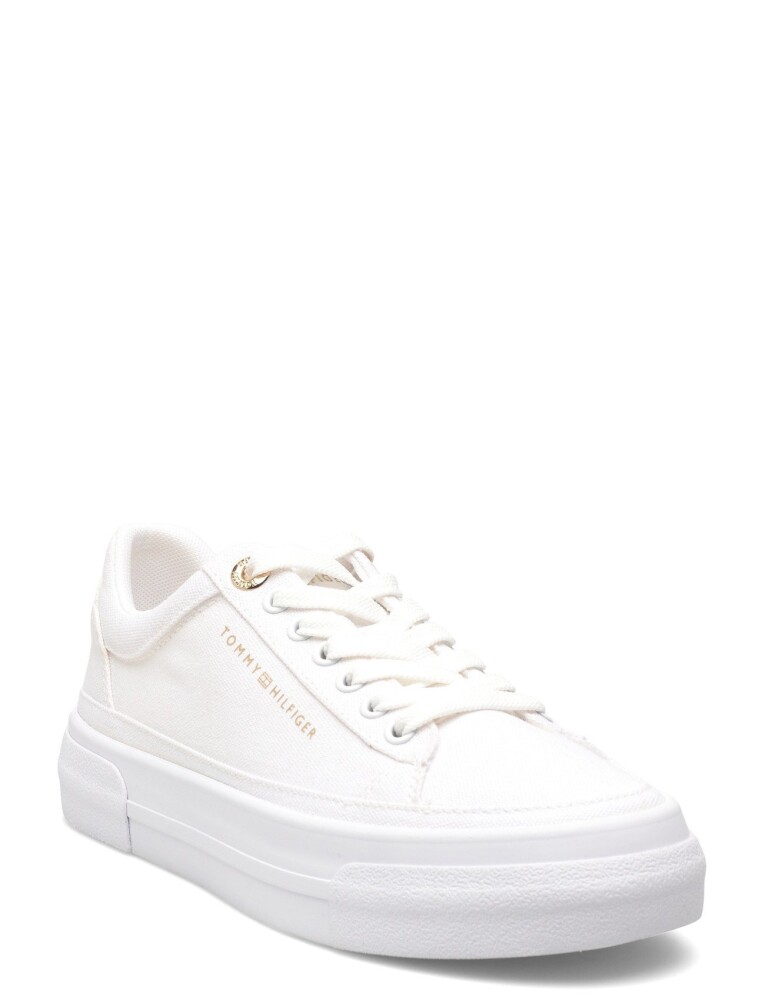Tommy Hilfiger Th Foxing Platform Canvas White 37 - main photo