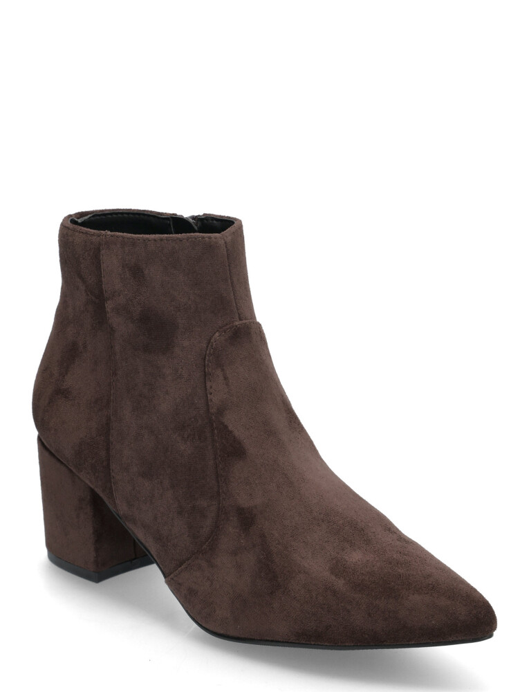 Bianco Biadevived Ankle Boot Faux Suede - Brown - 39 - main photo