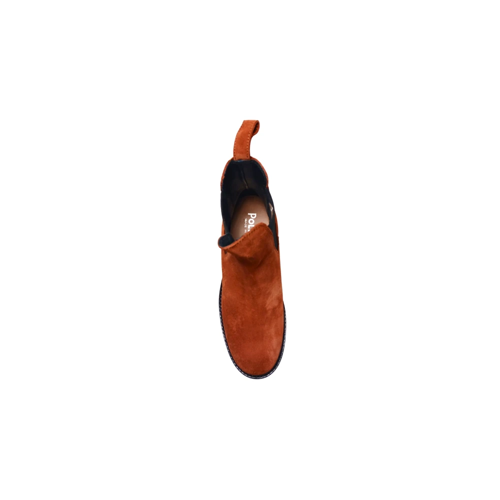 Pollini Dame Sko Brun 41 EU, - side a