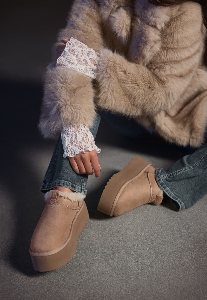 Bubbleroom Low Platform Slip on - side a