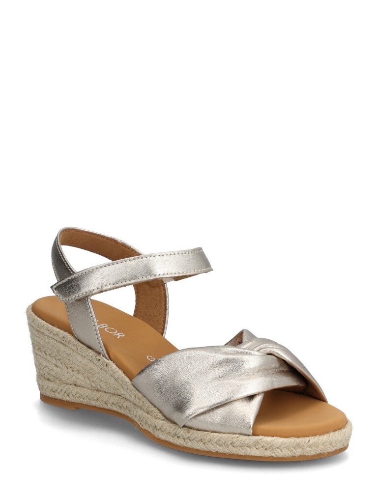 Gabor Wedge Sandal   Gold   37 - main photo
