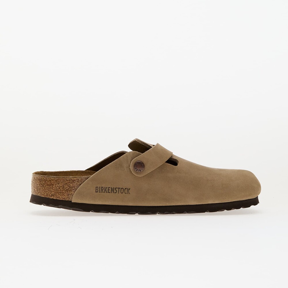 Birkenstock Women's Boston Oiled Leather Narrow Tabacco Brown 39, Tabacco Brown - side b