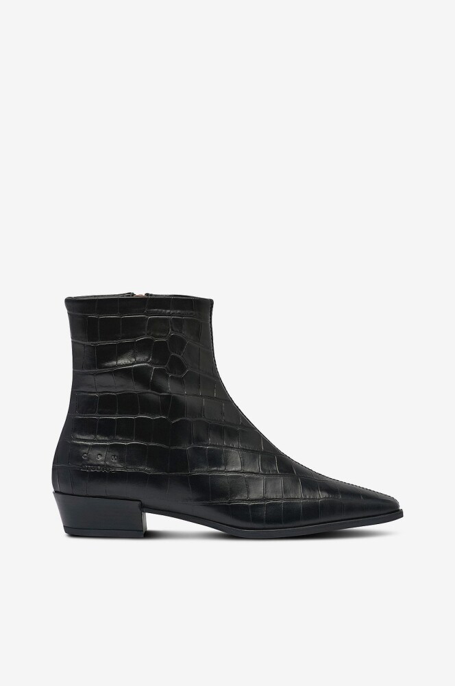 Copenhagen Studios Boots Cph293 Croco Leather Svart - main photo