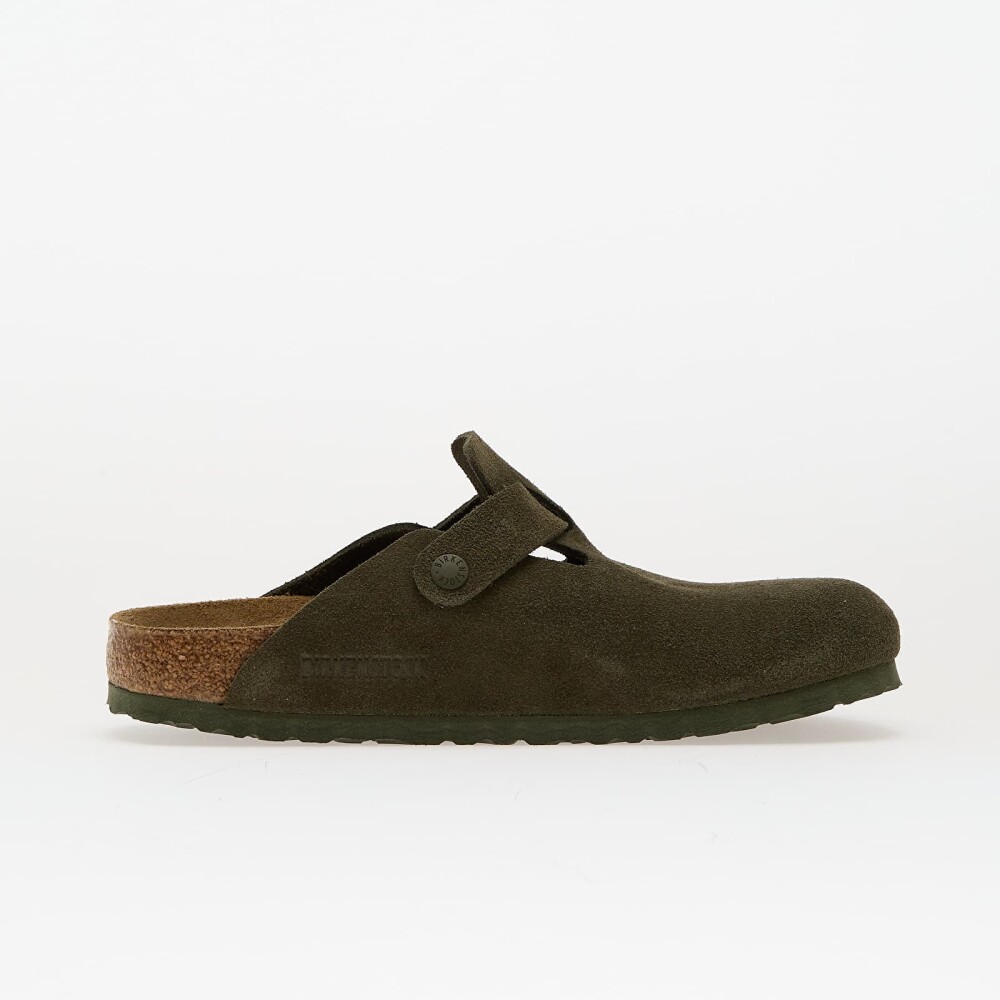 Birkenstock Boston Suede Leather Thyme EUR 40 - side b