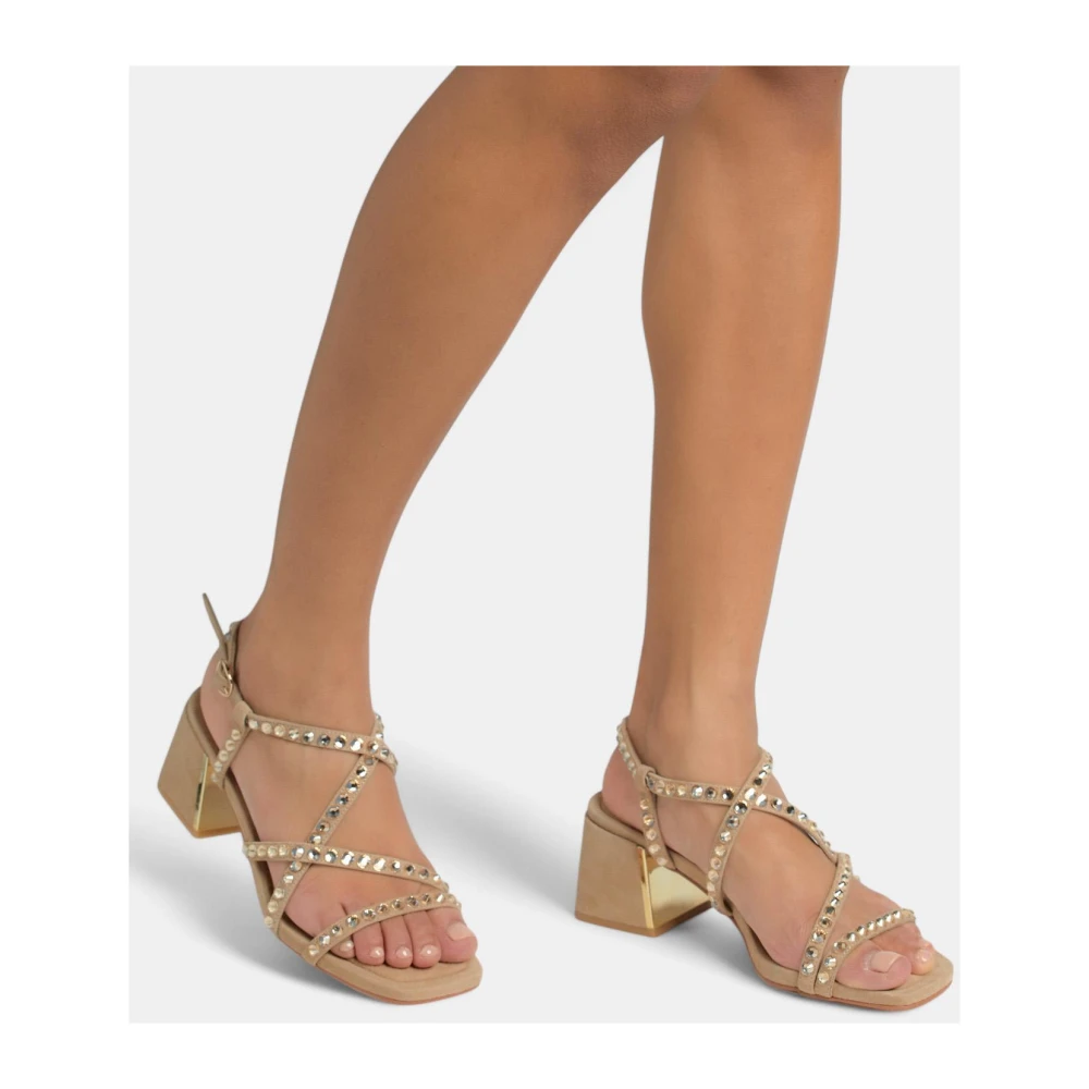 Alma EN Pena Dame Sko Beige 37 EU, - side b