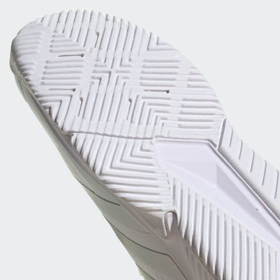 Adidas Court Team Bounce 2.0 Dame Cloud White/Silver Metallic/Grey One 42 - side a
