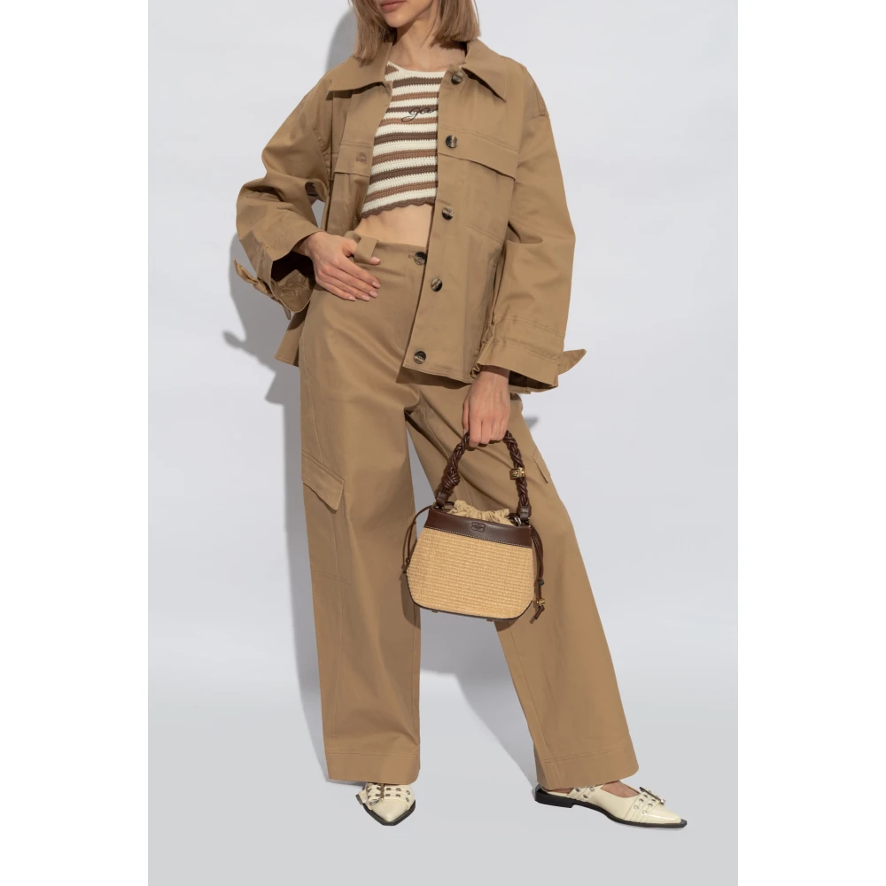 Ganni Dame Sko Beige 38 EU - side a