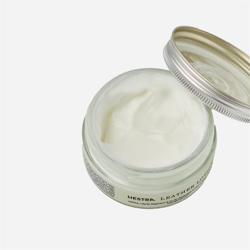 Hestra Leather Lotion White - side a