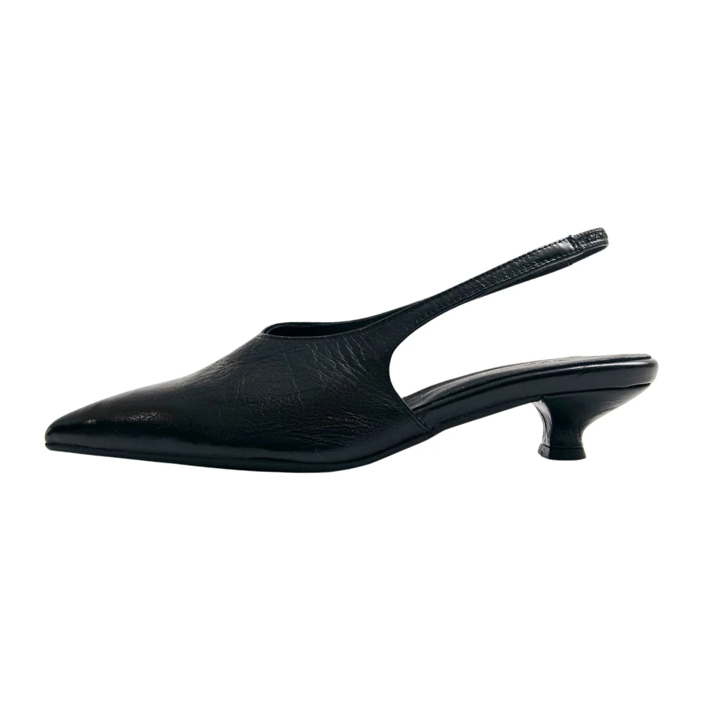 ALOHAS Eros Black Leather Pumps - Black - 36 - main photo